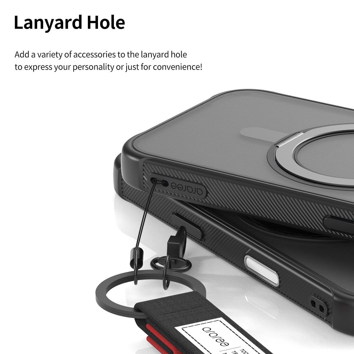 Araree Duple M Stand เคสกันกระแทกพร้อมขาตั้ง สำหรับ iPhone 17/ 17 Air/ 17 Pro/ 17 Pro Max มีแถบกันกระแทก