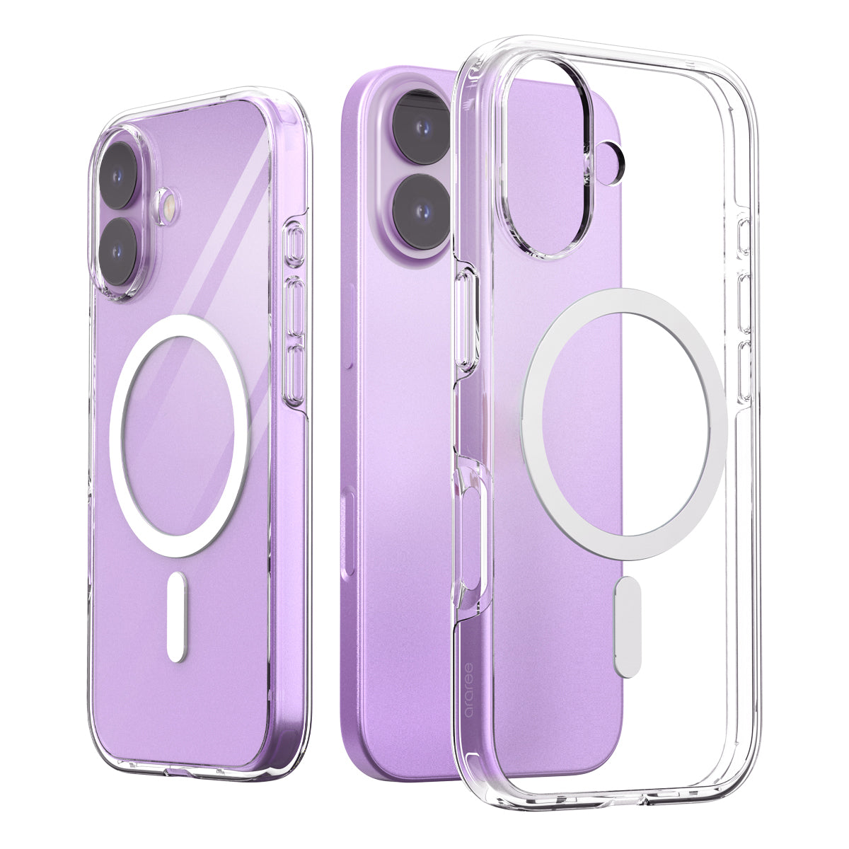 Araree Duple M เคสใสกันกระแทก สำหรับ iPhone 17/ 17 Air/ 17 Pro/ 17 Pro Max TPU เกรดพรีเมียม