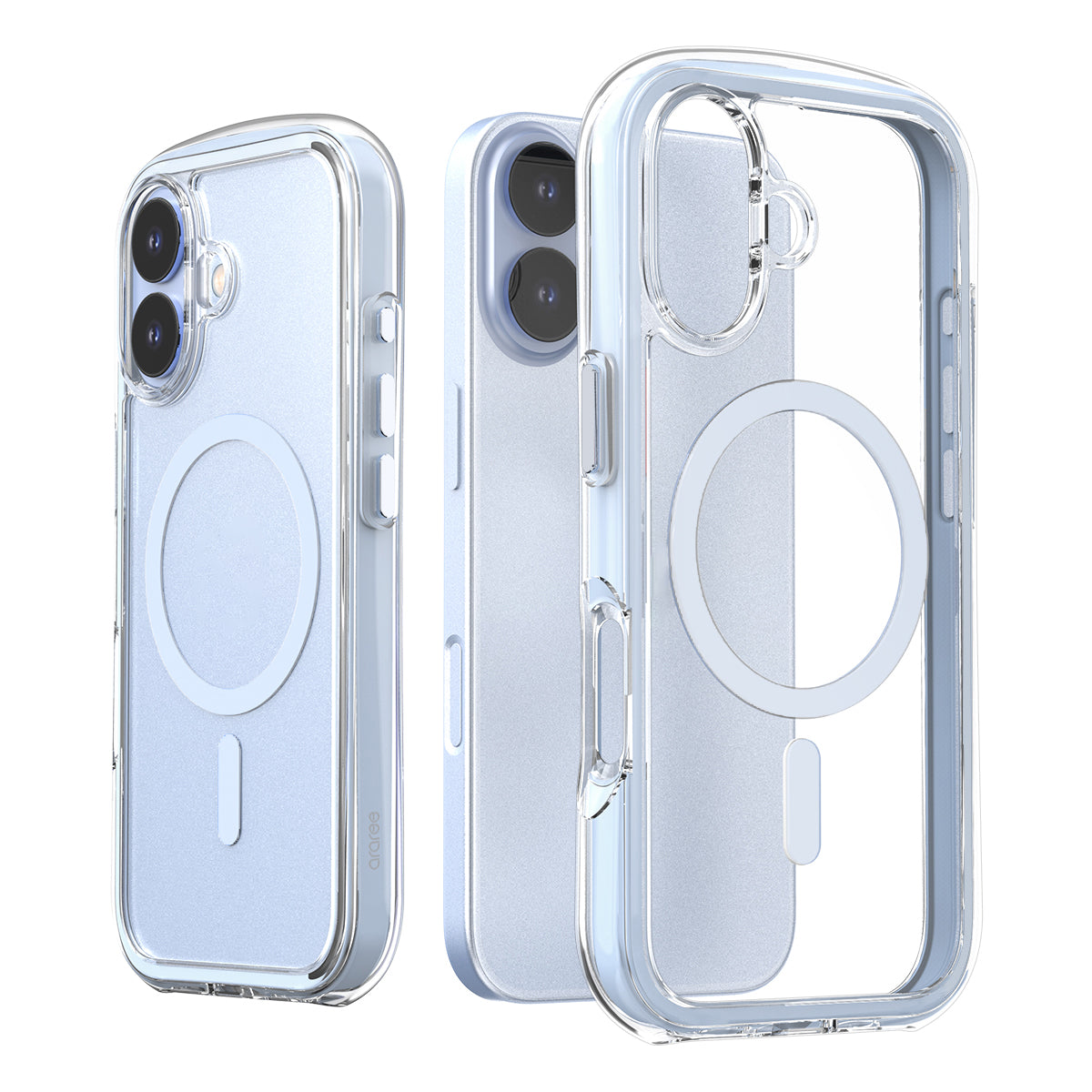 Araree Duple M Air เคสใสกันกระแทก สำหรับ iPhone 17/ 17 Air/ 17 Pro/ 17 Pro Max พร้อมกันกระแทก Air Cap