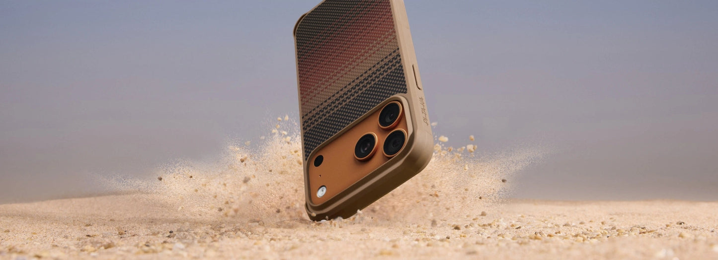 Pitaka Aramid ProGuard เคสกันกระแทกเส้นใยอะรามิดเกรดพรีเมียม สำหรับ iPhone 17 Pro/ 17 Pro Max