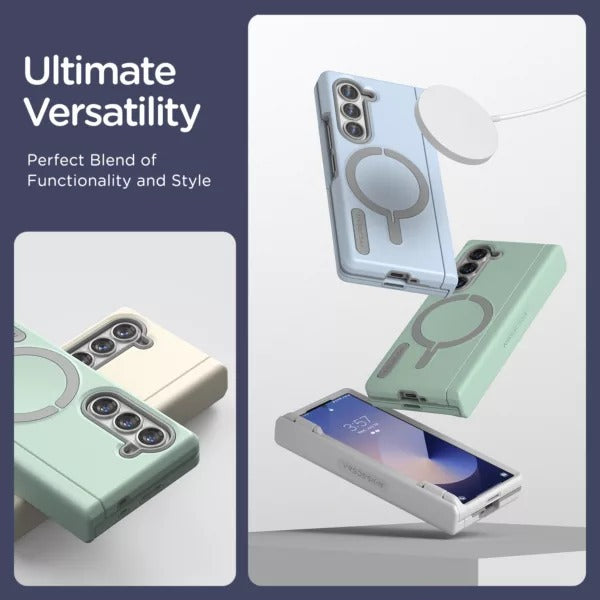 VRS Terra Guard Modern Halo เคสกันกระแทก สำหรับ Samsung Galaxy Z Fold 6 - มีแม่เหล็ก Magnetic