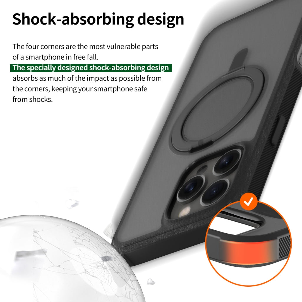 ARAREE Duple M STAND เคสกันกระแทกขาตั้งในตัวสำหรับ 16 Pro / 16 Pro Max