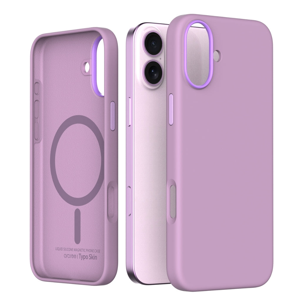 ARAREE TYPO SKIN เคสกันกระแทกสำหรับ 16 / 16 Plus / 16 Pro / 16 Pro Max