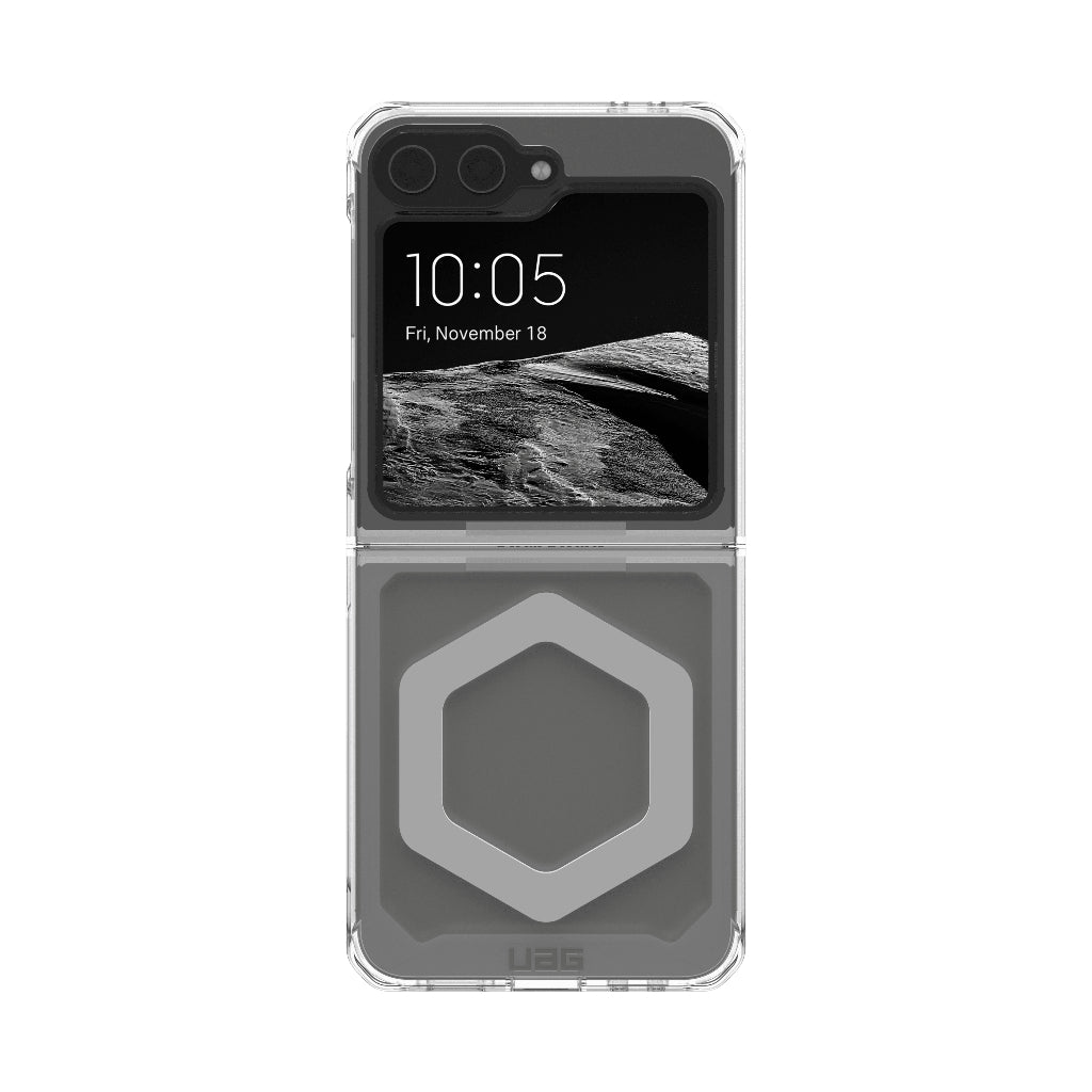 UAG Plyo Pro เคสกันกระแทก สำหรับ Samsung Galaxy Z Flip 6 - Ice/Silver
