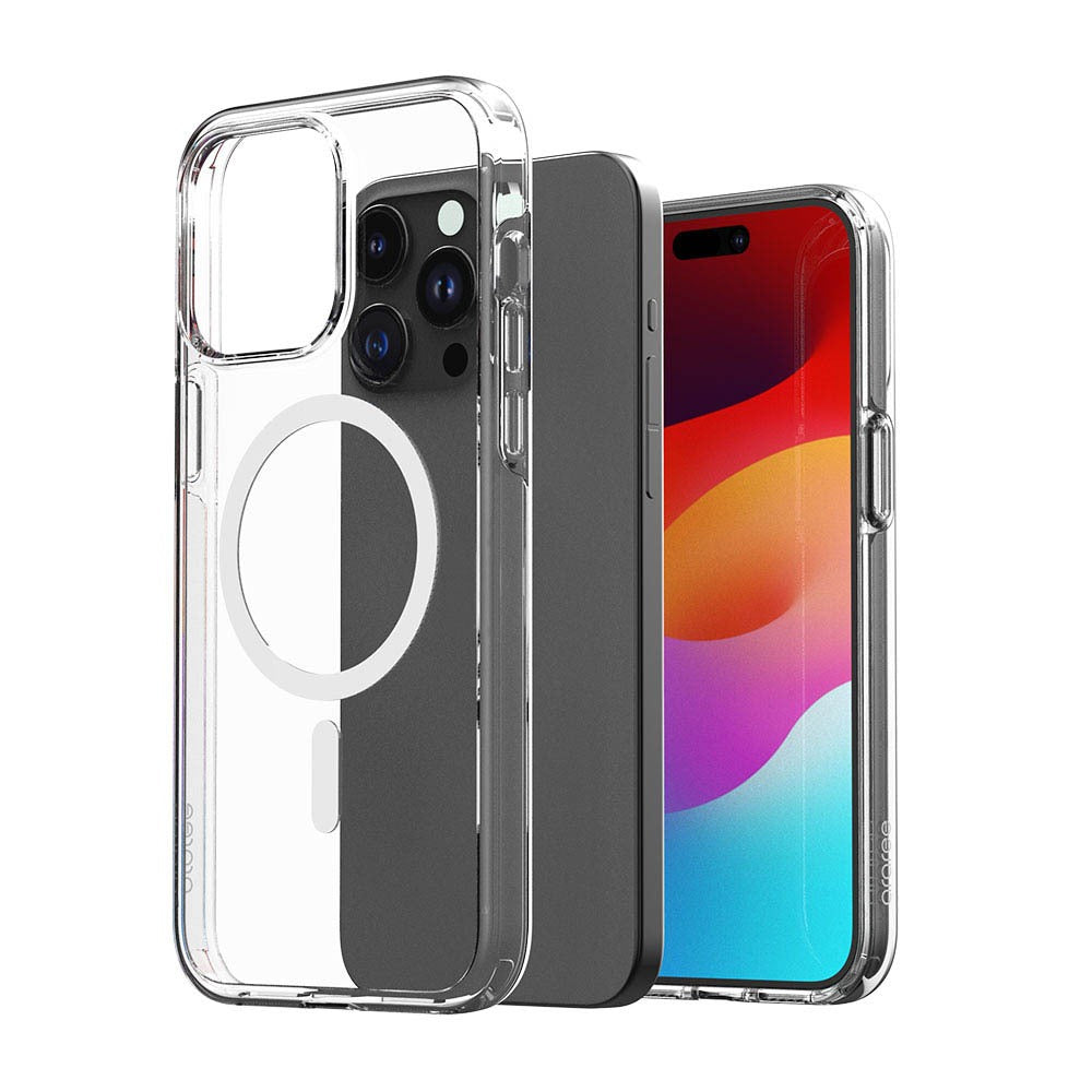 ARAREE Duple M เคสกันกระแทก สำหรับ 15 / 15 Plus / 15 Pro / 15 Pro Max – สี Clear