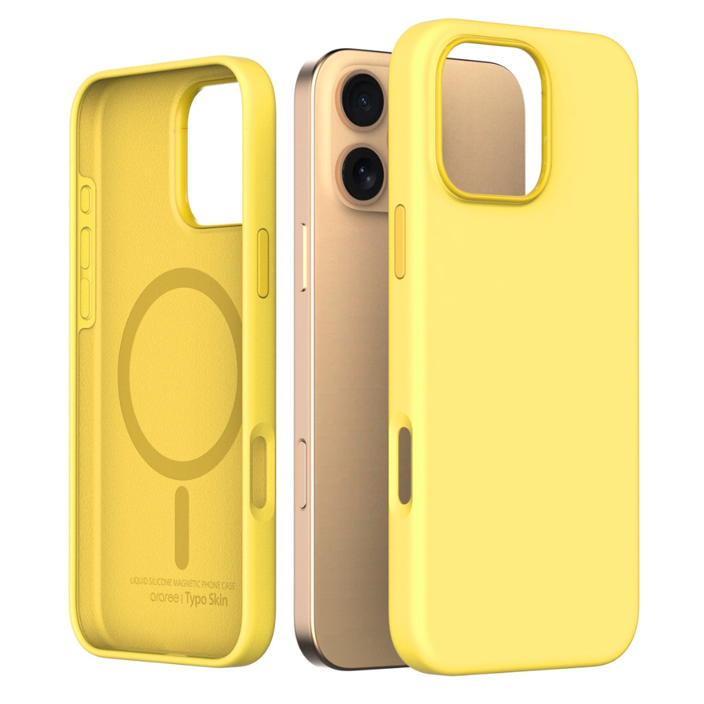 ARAREE TYPO SKIN เคสกันกระแทกสำหรับ 16 / 16 Plus / 16 Pro / 16 Pro Max