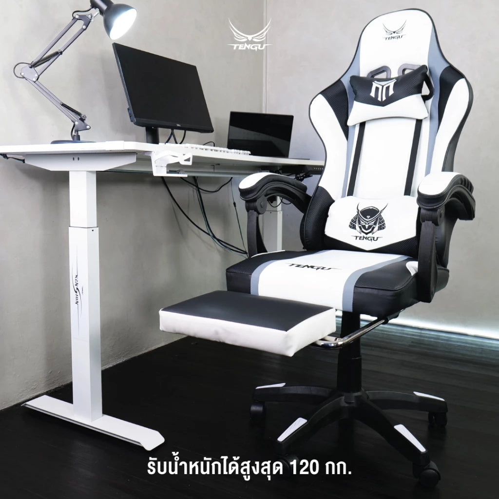 Tengu Muramasa Gaming Chair เก้าอี้เกมมิ่ง ปรับเอนนอนได้ 135 องศา พร้อมที่พักขา