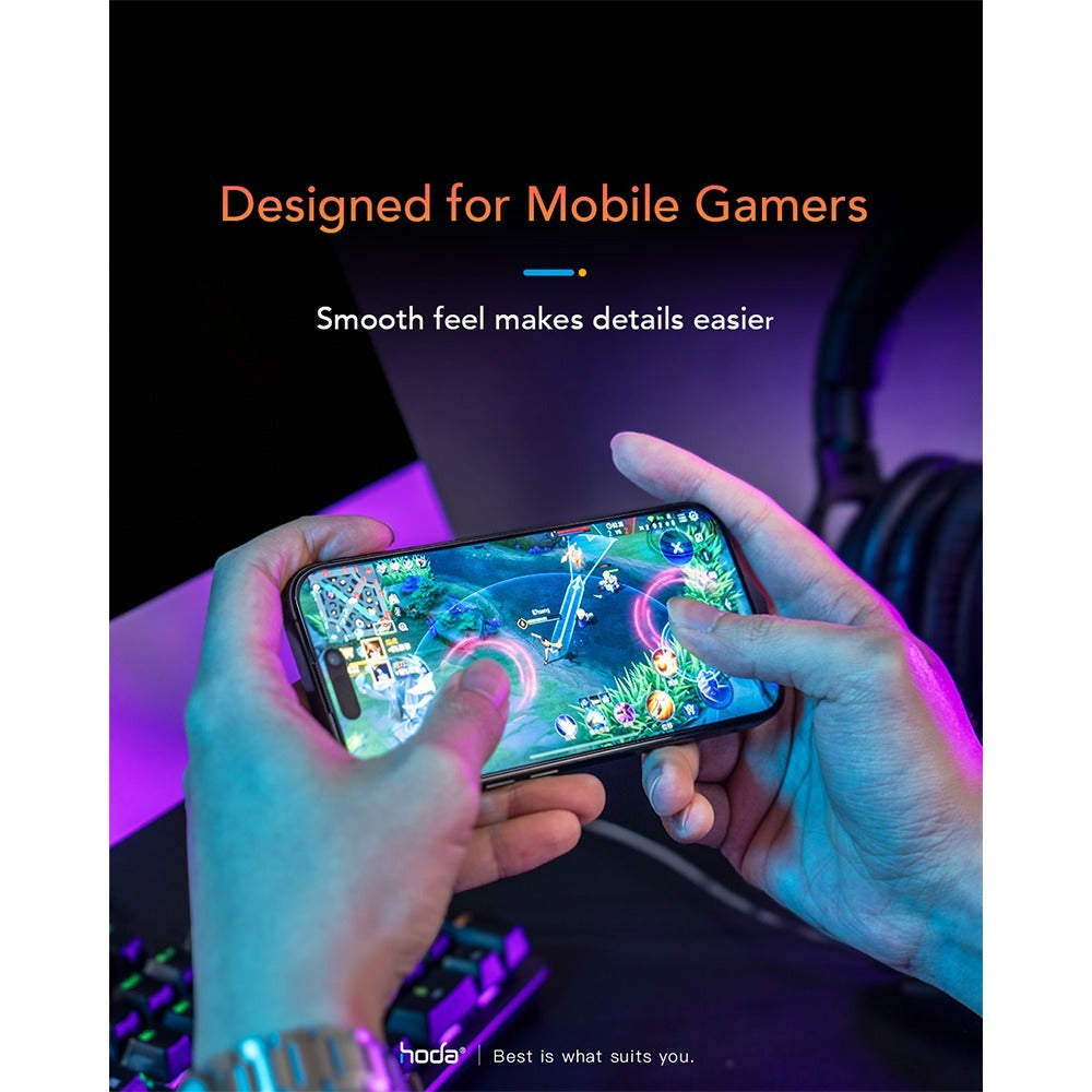 Hoda Glass Protector Matte Anti-Glare ฟิล์มกระจกเกมเมอร์ สำหรับ 16 Pro / 16 Pro Max