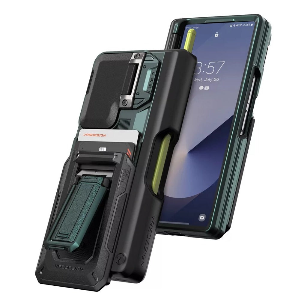 VRS D-Wallet Origin S (มีช่องใส่ S Pen) เคสกันกระแทก สำหรับ Samsung Galaxy Z Fold 6