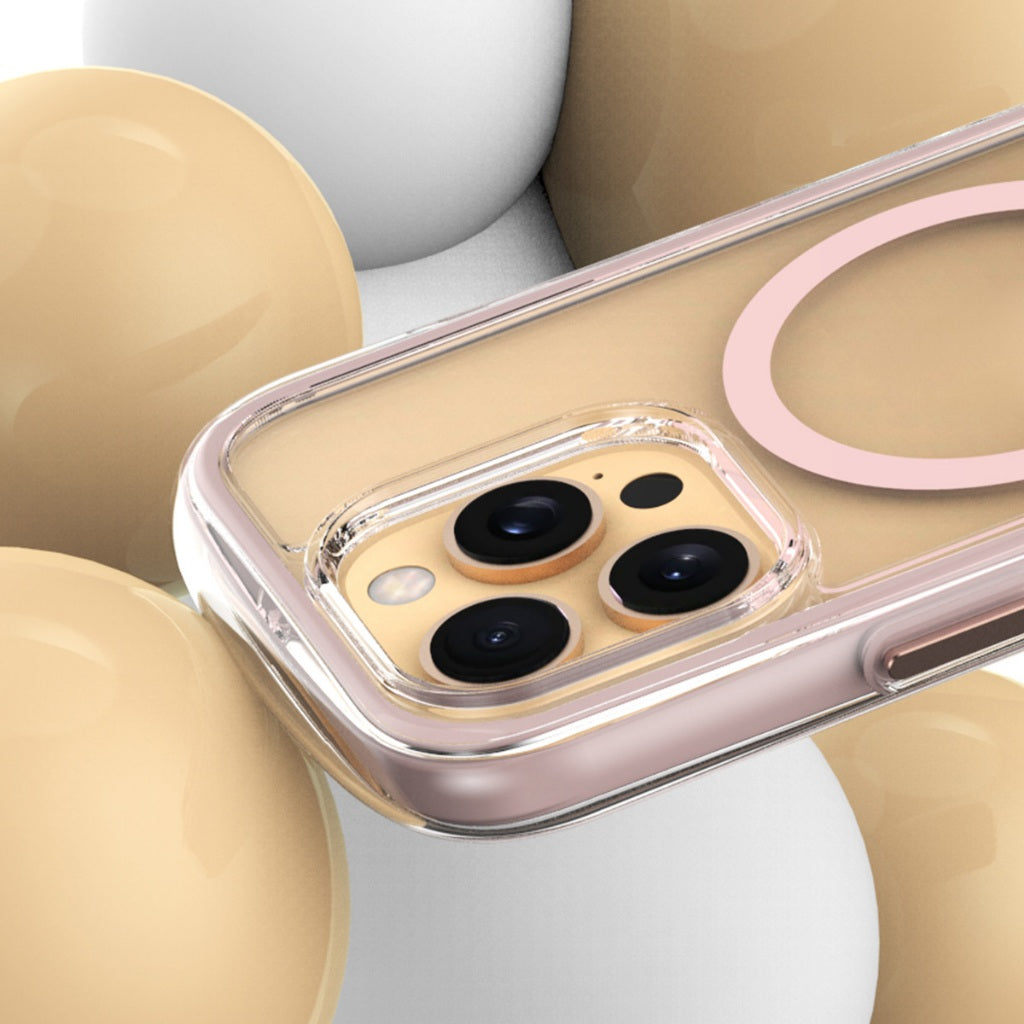 ARAREE Duple M AIR เคสใสกันกระแทกมีขอบ air cap สำหรับ 16 / 16 Plus / 16 Pro / 16 Pro Max