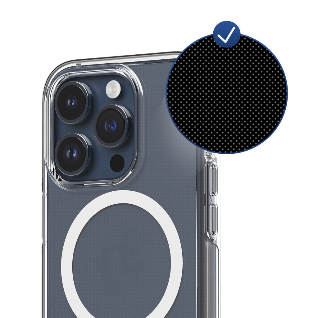 ARAREE Duple M เคสกันกระแทก สำหรับ 15 / 15 Plus / 15 Pro / 15 Pro Max – สี Clear