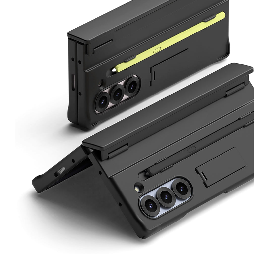 Araree Nukin 360 SP เคสกันกระแทก สำหรับ Samsung Galaxy Z Fold 6 - สี Black (พร้อมขาตั้งในตัว)