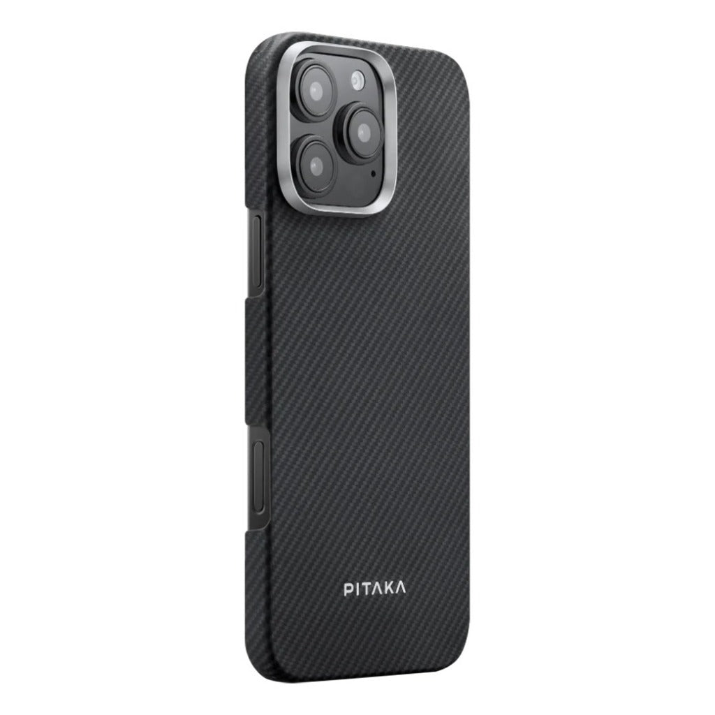 Pitaka MagEZ Case 6 (รุ่นถักเส้นใย 600D) เคสเส้นใยอะรามิดระดับพรีเมียม สำหรับ 16 Pro / 16 Pro Max - รับประกัน 1 ปี