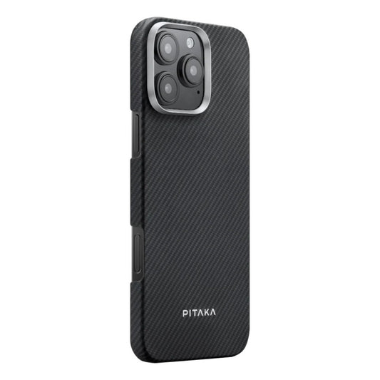 Pitaka MagEZ Case 6 (รุ่นถักเส้นใย 600D) เคสเส้นใยอะรามิดระดับพรีเมียม สำหรับ 16 Pro / 16 Pro Max - รับประกัน 1 ปี