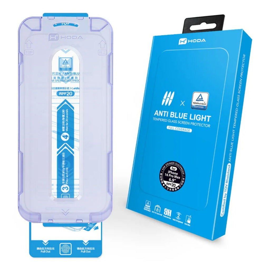 Hoda Glass Protector Blue Light Filter (BLC) ฟิล์มกระจกตัดแสงสีฟ้า สำหรับ 16 Pro / 16 Pro Max