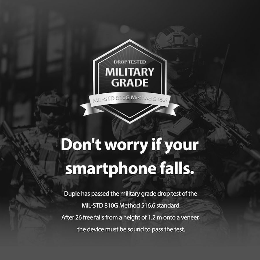 ARAREE Duple M เคสกันกระแทก สำหรับ 15 / 15 Plus / 15 Pro / 15 Pro Max – สี Clear