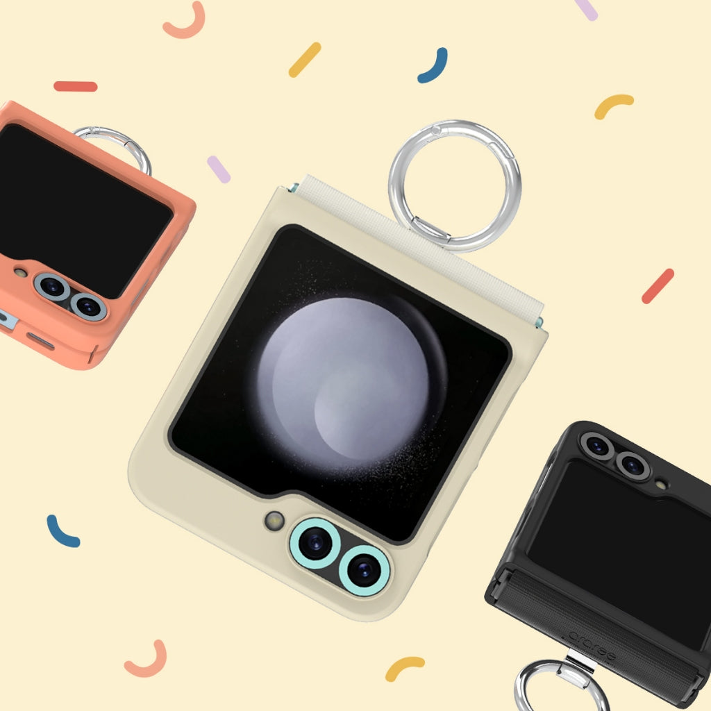 Araree Aero Flex R เคสกันกระแทก สำหรับ Samsung Galaxy Z Flip 6 - มีห่วง FINGER RING (Metal)