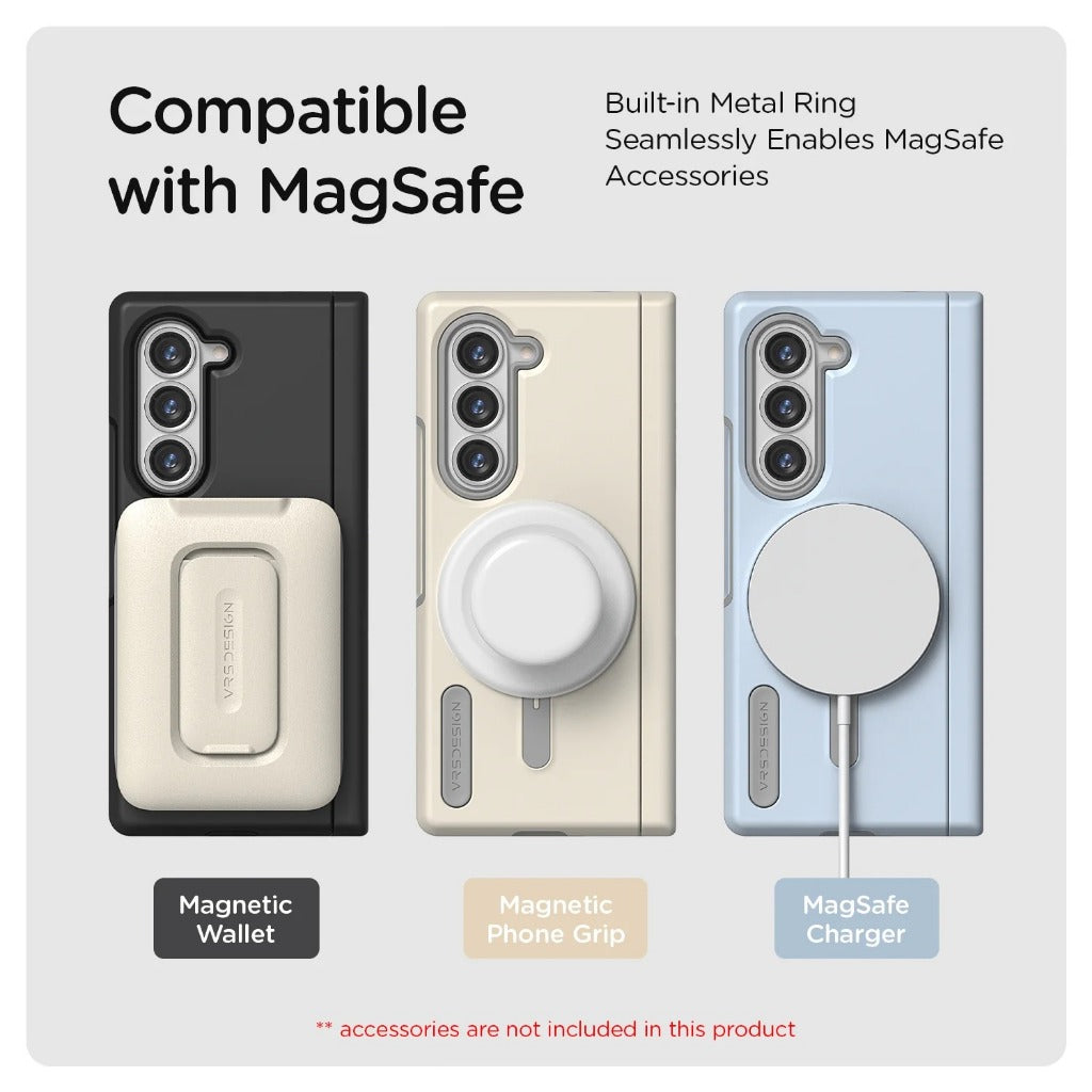 VRS Terra Guard Modern Halo S (มีช่องใส่ S Pen) เคสกันกระแทก สำหรับ Samsung Galaxy Z Fold 6