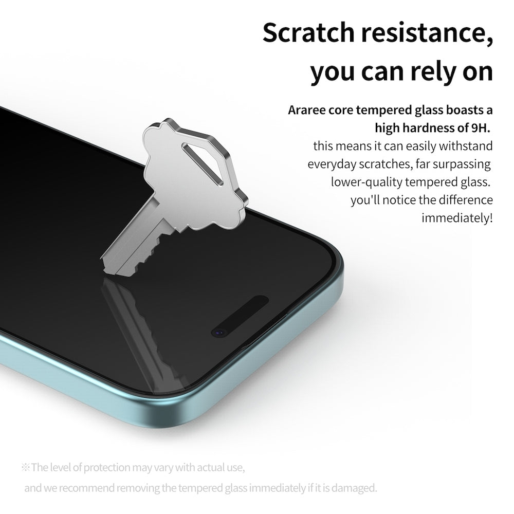 ARAREE CORE GLASS ฟิล์มปกป้องหน้าจอ สำหรับ 16 / 16 Plus / 16 Pro / 16 Pro Max