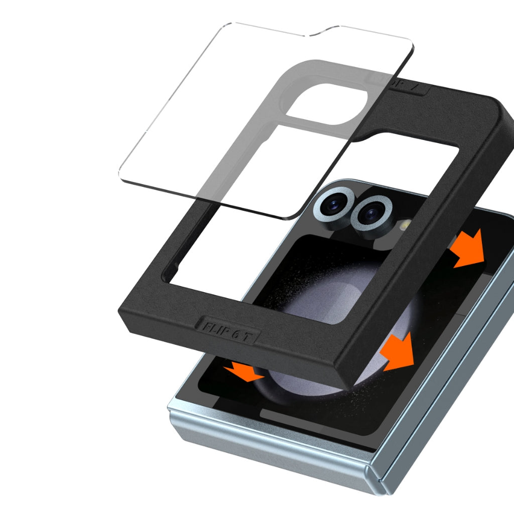 Araree Core Privacy ฟิล์มกระจกกันแอบมอง Samsung Galaxy Z Flip 6 - สี Clear