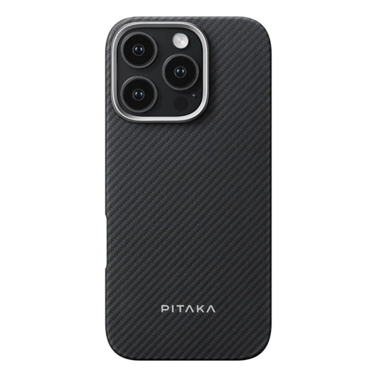 Pitaka MagEZ Case 6 (รุ่นถักเส้นใย 600D) เคสเส้นใยอะรามิดระดับพรีเมียม สำหรับ 16 Pro / 16 Pro Max - รับประกัน 1 ปี