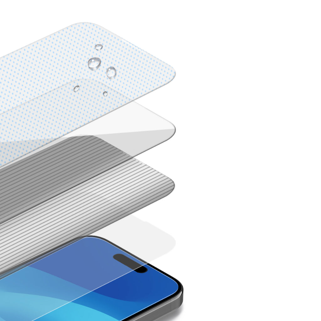 ARAREE Core Privacy ฟิล์มกระจกกันมอง สำหรับ 15 / 15 Plus / 15 Pro / 15 Pro Max – สี Clear