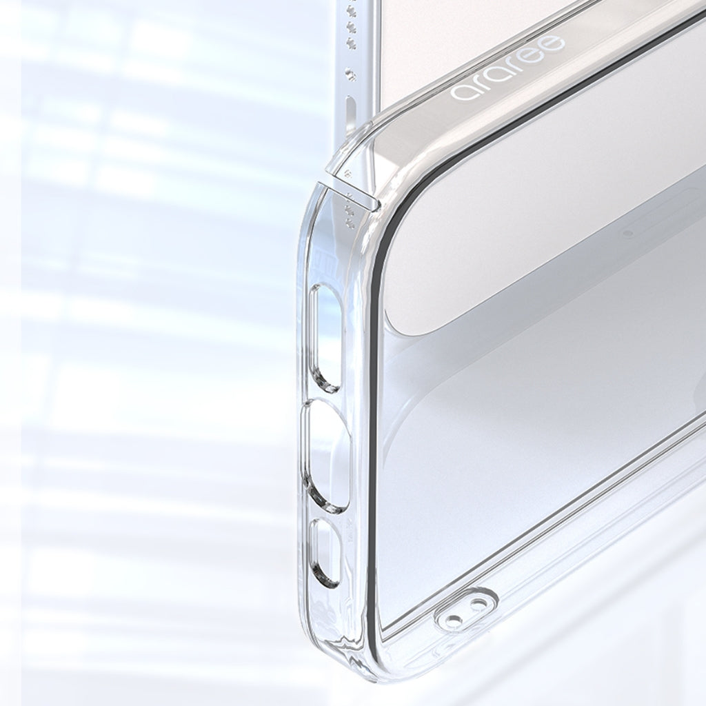 ARAREE Nukin เคสกันกระแทก สำหรับ 15 / 15 Plus / 15 Pro / 15 Pro Max – สี Clear / Clear Matt