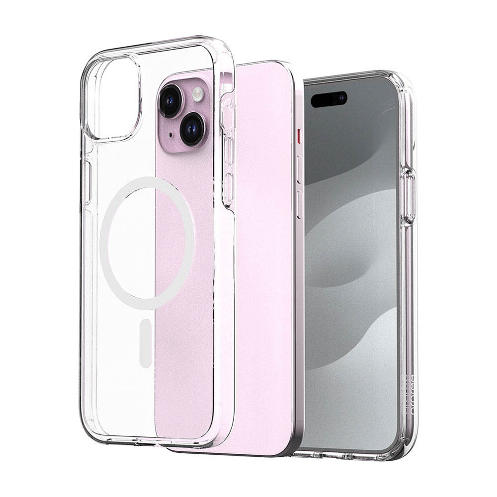 ARAREE Duple M เคสกันกระแทก สำหรับ 15 / 15 Plus / 15 Pro / 15 Pro Max – สี Clear