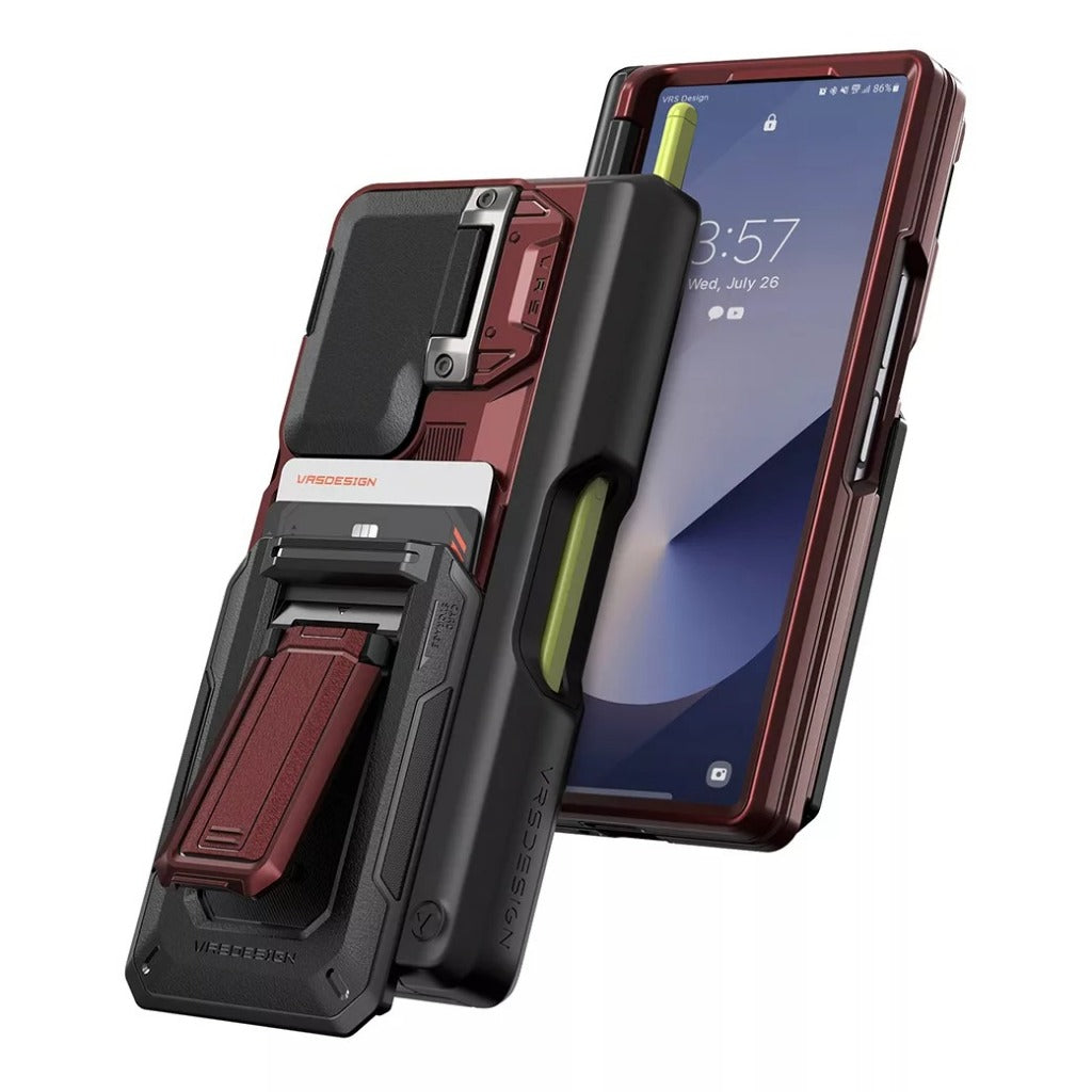 VRS D-Wallet Origin S (มีช่องใส่ S Pen) เคสกันกระแทก สำหรับ Samsung Galaxy Z Fold 6