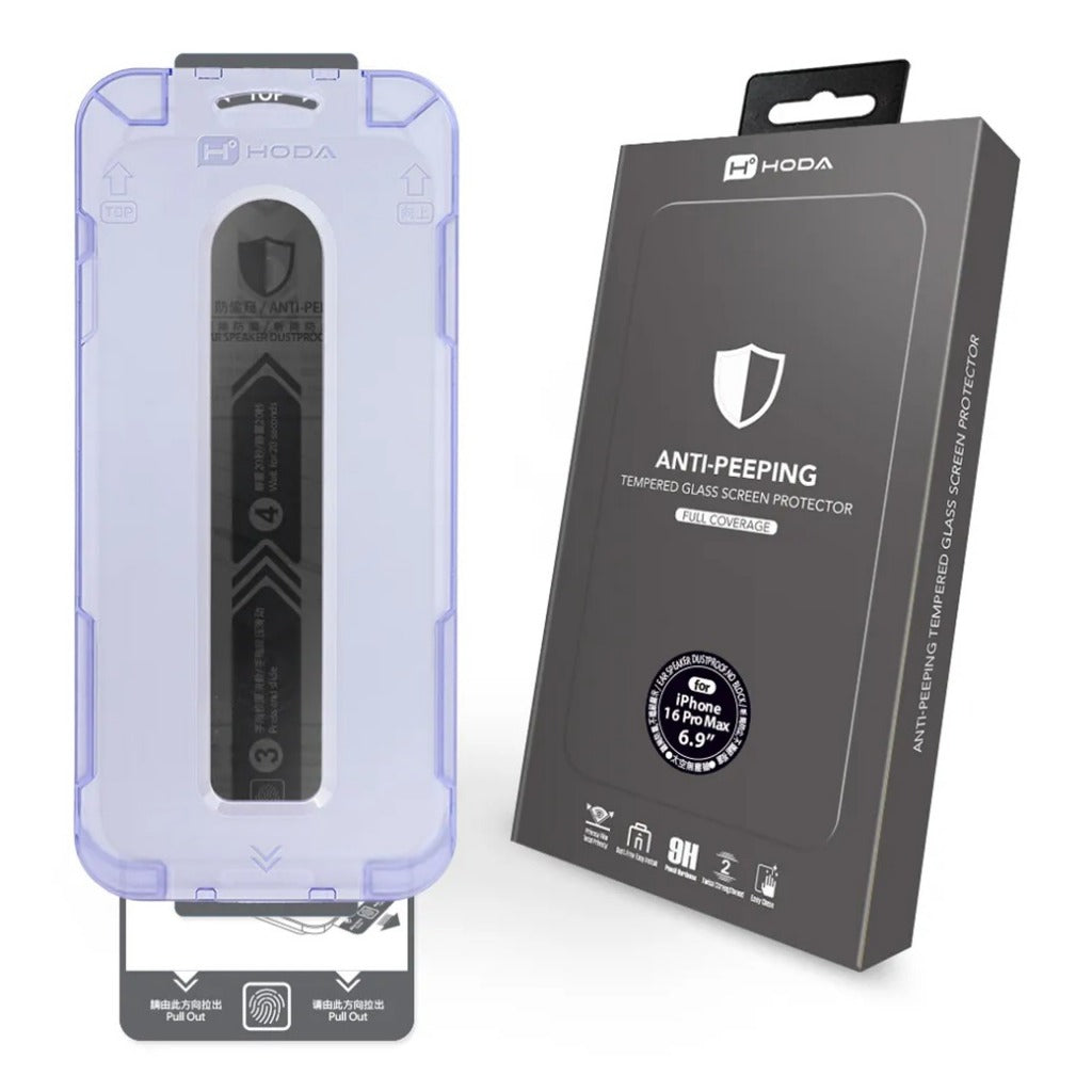 Hoda Glass Protector Anti-Peeper ฟิล์มกระจกกันแอบมอง สำหรับ 16 Pro / 16 Pro Max