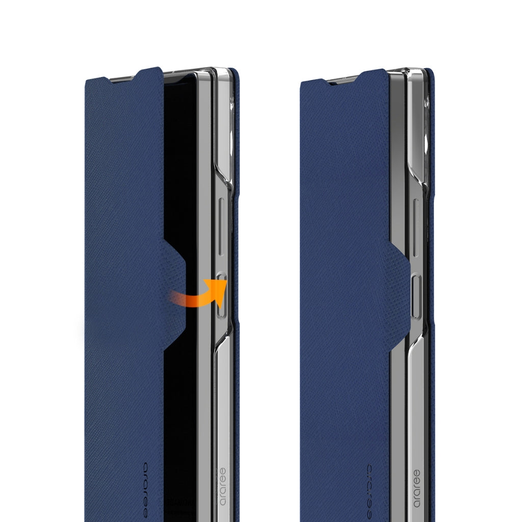 Araree Bonnet Diary เคสกันกระแทก Samsung Galaxy Z Fold 6 - (มีฝาพับปกป้องหน้าจอ)