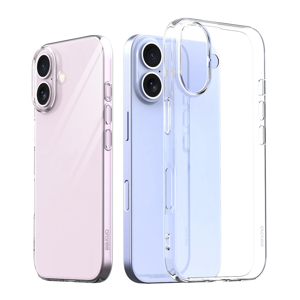 ARAREE A-Fit เคสใสเนื้อนุ่ม สำหรับ 16 / 16 Plus / 16 Pro / 16 Pro Max