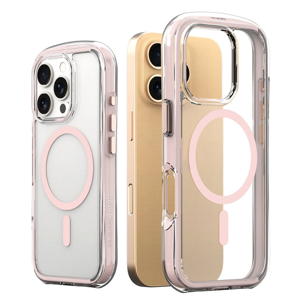 ARAREE Duple M AIR เคสใสกันกระแทกมีขอบ air cap สำหรับ 16 / 16 Plus / 16 Pro / 16 Pro Max