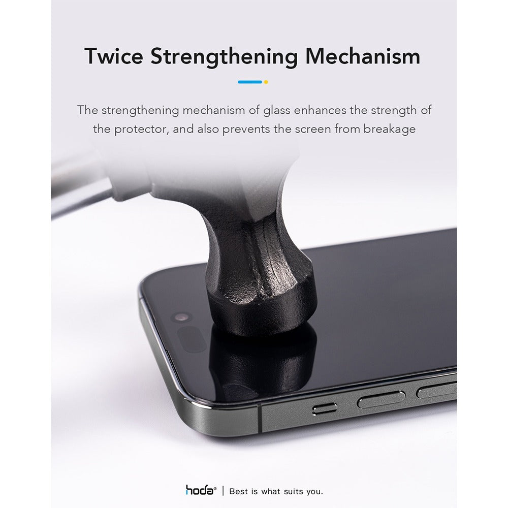 Hoda Glass Protector Anti-Peeper ฟิล์มกระจกกันแอบมอง สำหรับ 16 Pro / 16 Pro Max
