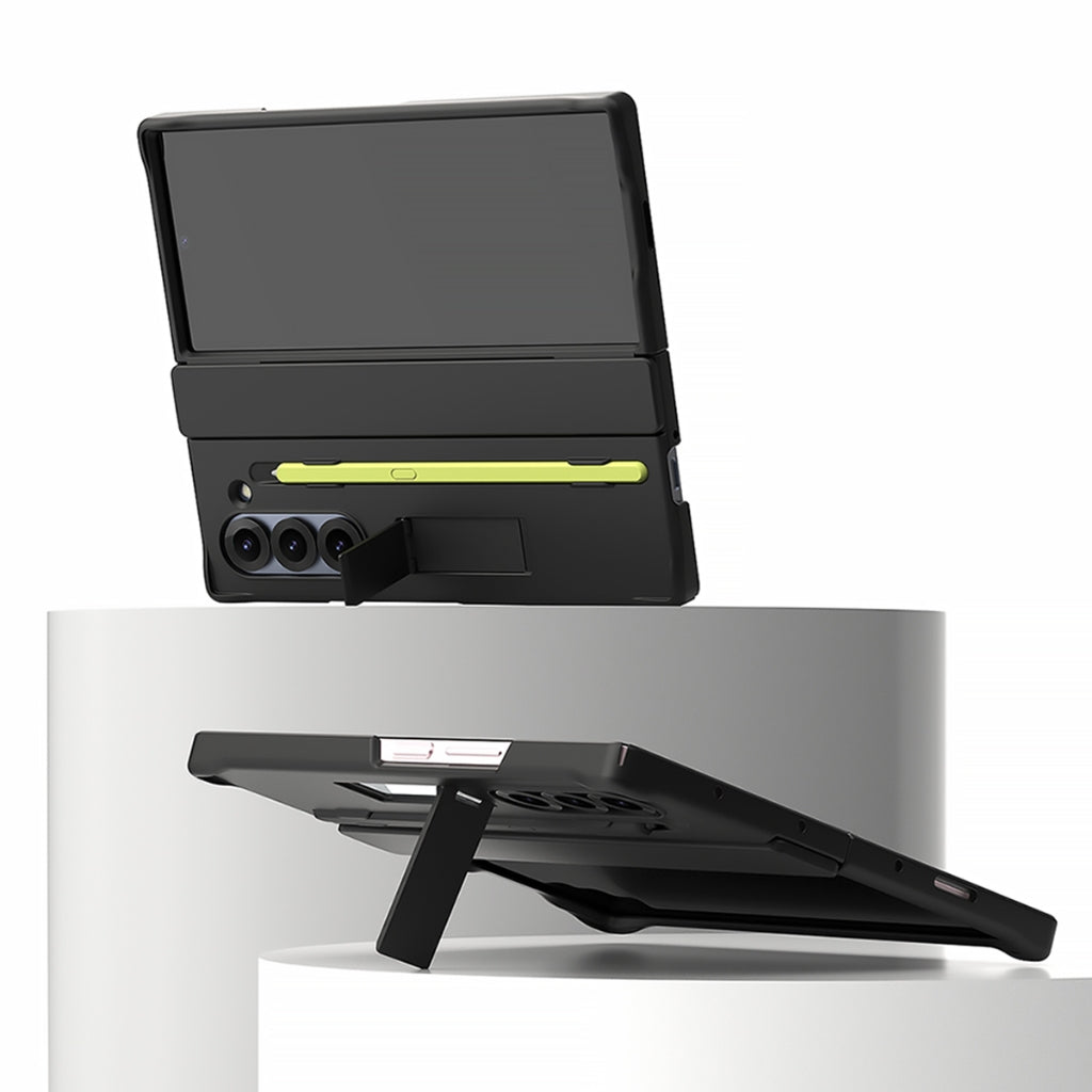 Araree Nukin 360 SP เคสกันกระแทก สำหรับ Samsung Galaxy Z Fold 6 - สี Black (พร้อมขาตั้งในตัว)