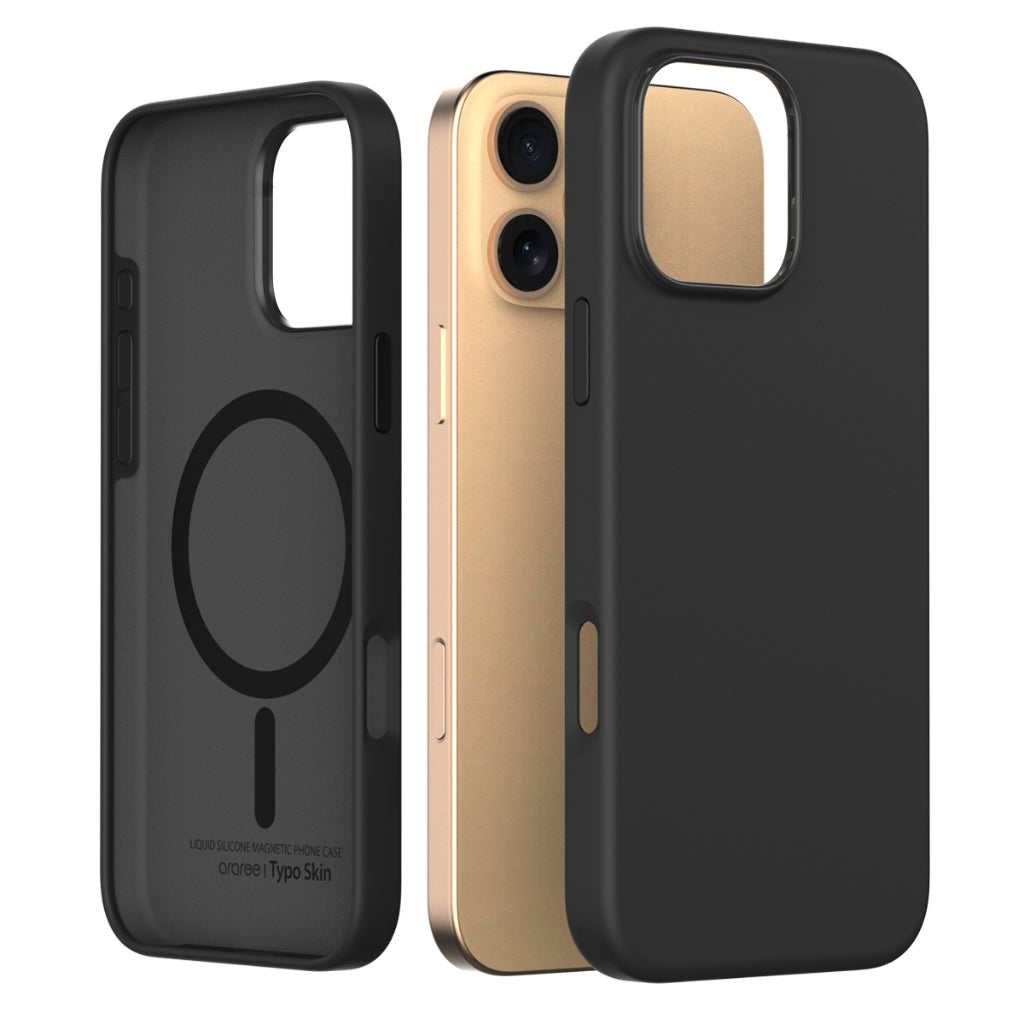 ARAREE TYPO SKIN เคสกันกระแทกสำหรับ 16 / 16 Plus / 16 Pro / 16 Pro Max