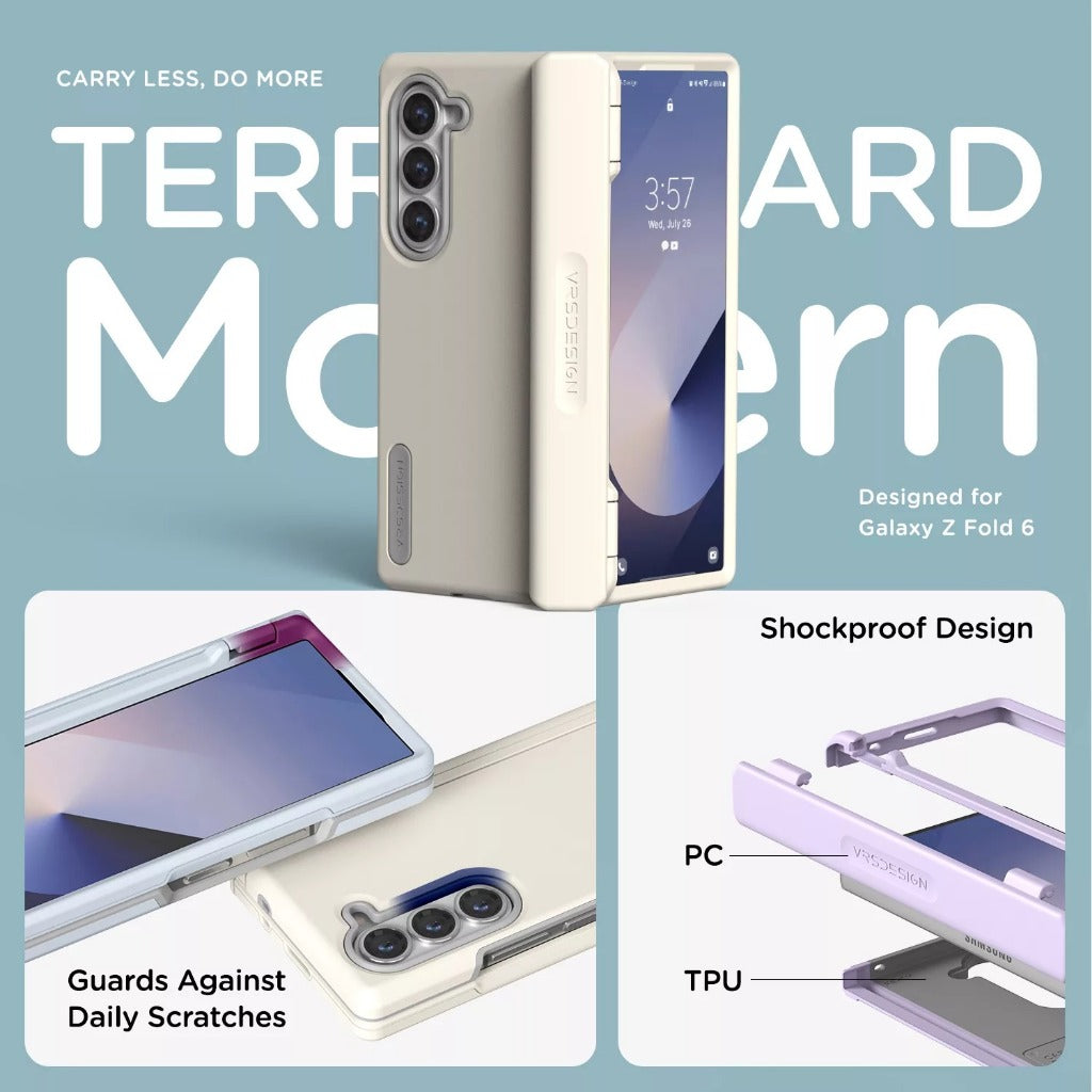 VRS Terra Guard Modern เคสกันกระแทก สำหรับ Samsung Galaxy Z Fold 6