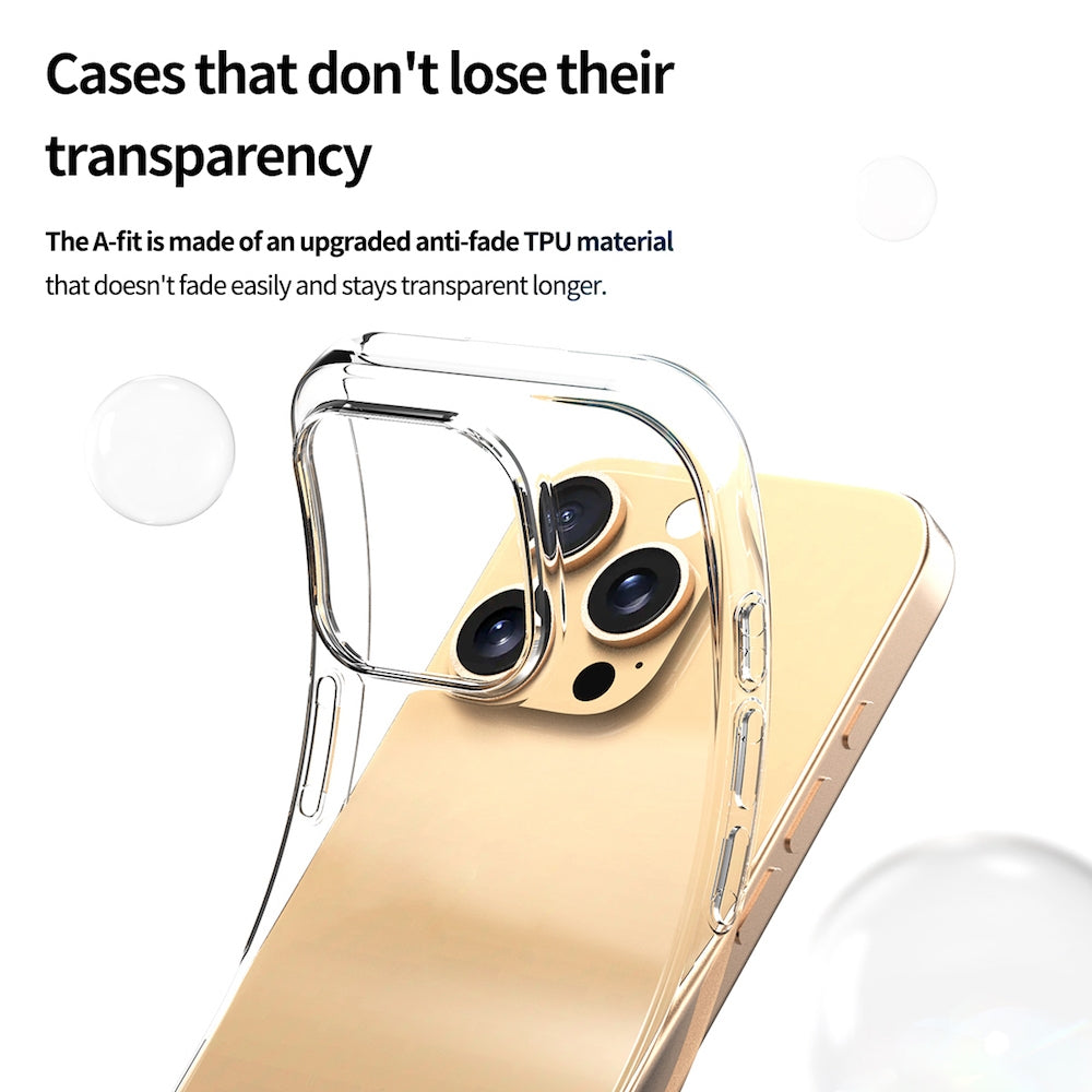 ARAREE A-Fit เคสใสเนื้อนุ่ม สำหรับ 16 / 16 Plus / 16 Pro / 16 Pro Max