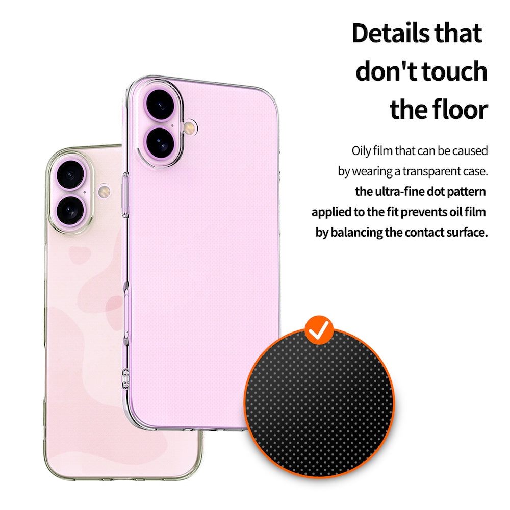 ARAREE A-Fit เคสใสเนื้อนุ่ม สำหรับ 16 / 16 Plus / 16 Pro / 16 Pro Max