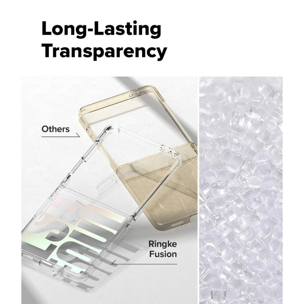 Ringke Fusion Design เคสกันกระแทกสำหรับ Galaxy Z Flip 7 - รับประกัน 1 ปี