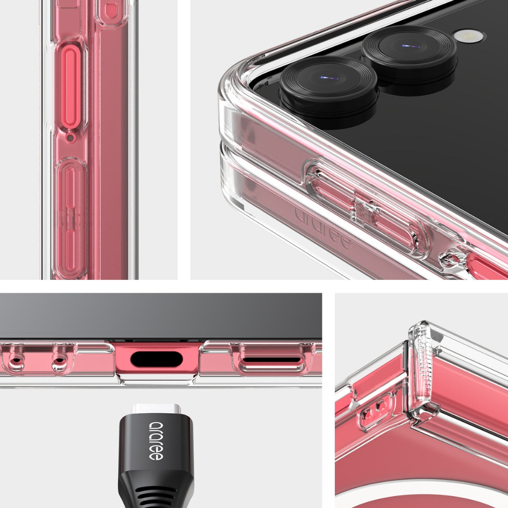 ARAREE Duple 360 M เคสกันกระแทกสำหรับ Samsung Galaxy Z Flip 7