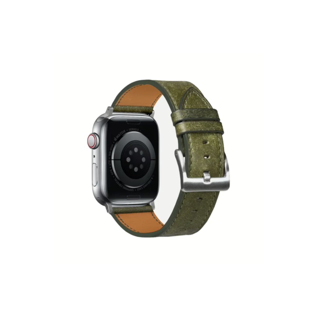 GRAMS(28) 161 Modern Band (Snowflake Leather) สายนาฬิกา Apple Watch 42/44/45/49mm – รับประกัน 1 ปี