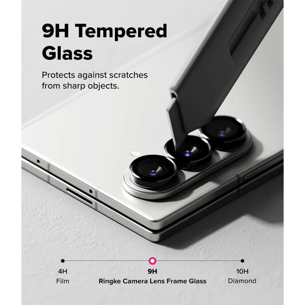 Ringke Camera Lens Frame Glass กระจกเลนส์กล้อง Galaxy Z Fold 7 (ฟิล์ม2ชิ้น) - รับประกัน 1 ปี