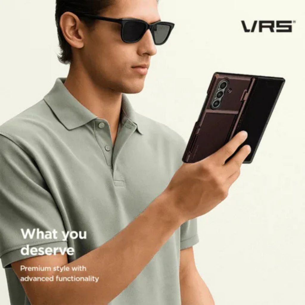 VRS Terra Guard Modern GO 360 Wallet เคสกันกระแทกพร้อมที่ใส่บัตรสำหรับ Galaxy Z Fold 7 - รับประกัน 1 ปี