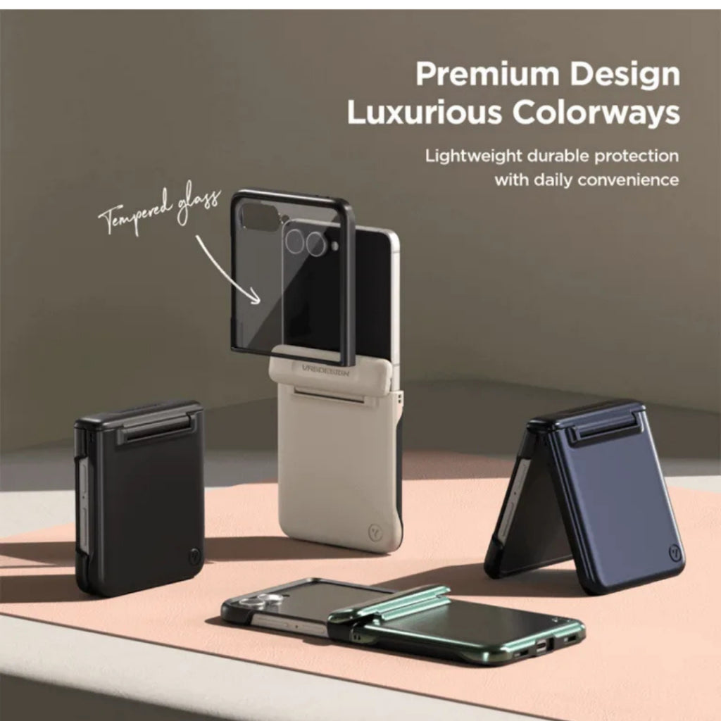 VRS Terra Guard Modern Halo เคสกันกระแทกสำหรับ Galaxy Z Flip 7 - รับประกัน 1 ปี