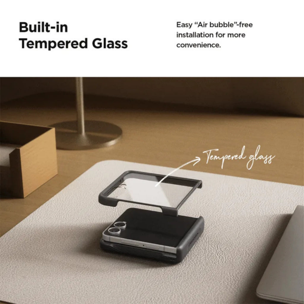 VRS Terra Guard Modern Halo เคสกันกระแทกสำหรับ Galaxy Z Flip 7 - รับประกัน 1 ปี