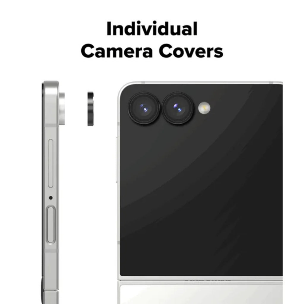 Ringke Camera Lens Frame Glass กระจกเลนส์กล้อง Galaxy Z Flip 7 (ฟิล์ม2ชิ้น)