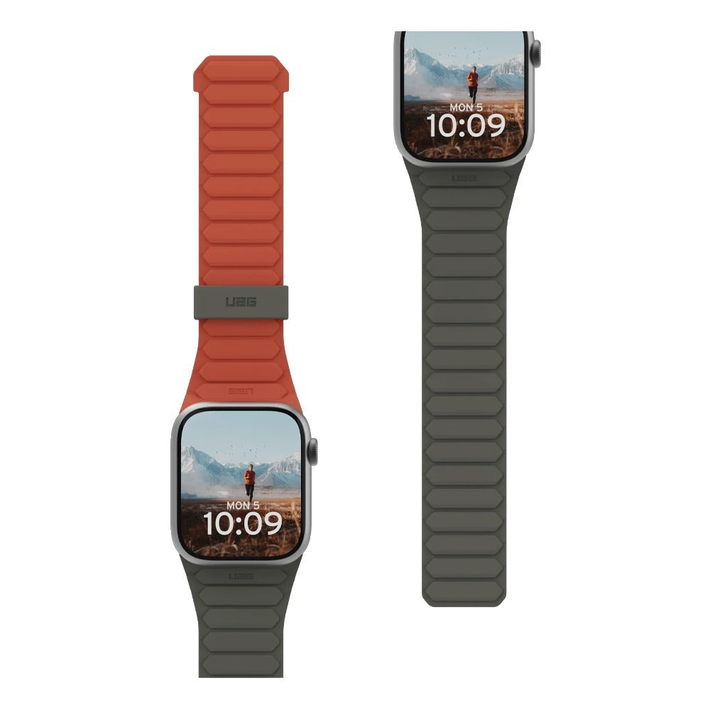 UAG Pathfinder สายนาฬิกาสำหรับ Apple Watch - สี Olive/Rust รับประกัน 1 ปี