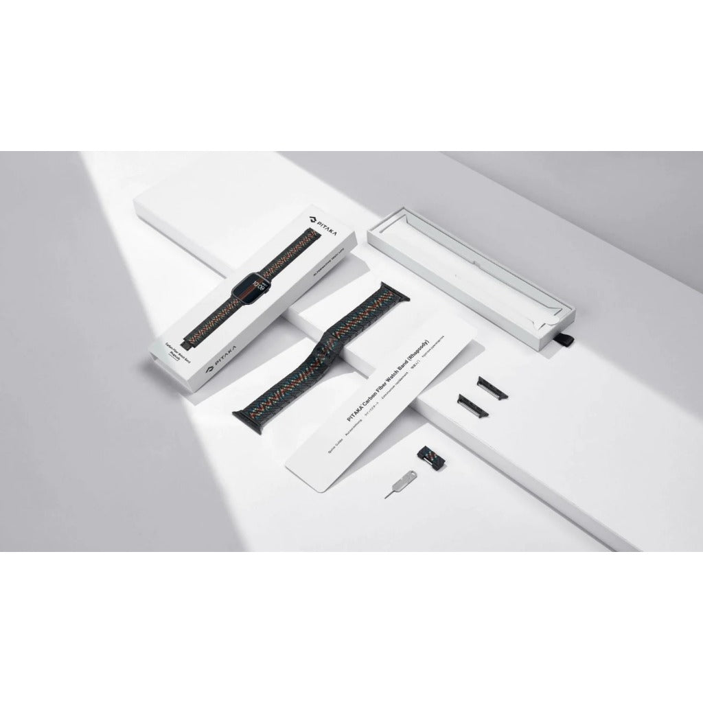 Pitaka Carbon Fiber Watch Band สายนาฬิกาสำหรับ Apple Watch - สี Rhapsody