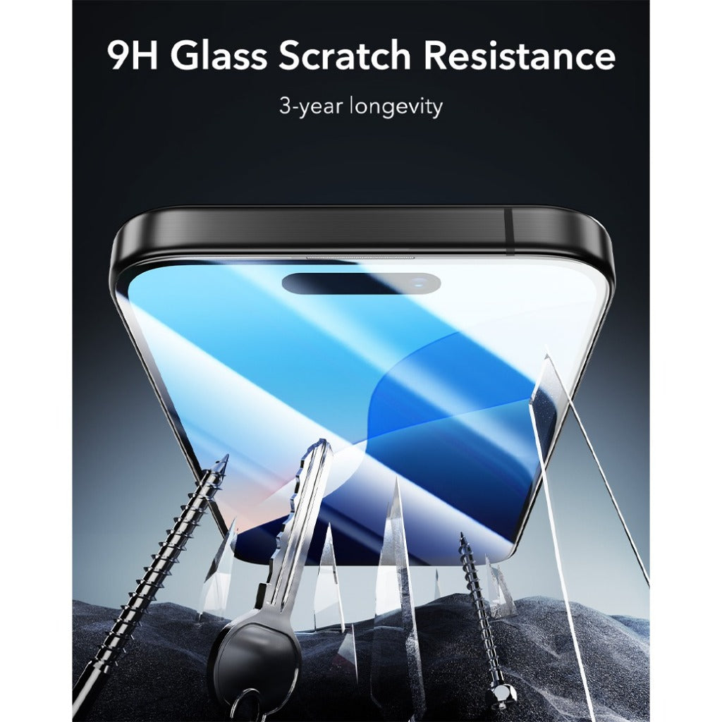 ESR Armorite Screen Protector ฟิล์มกระจกสำหรับ 16 / 16 Plus / 16 Pro / 16 Pro Max - สี Clear